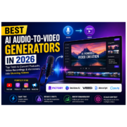 Best AI Audio to Video Generator 2026 tools for converting podcasts voice recordings and voiceovers into professional videos